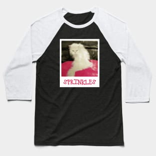 Sprinkles the Cat Baseball T-Shirt